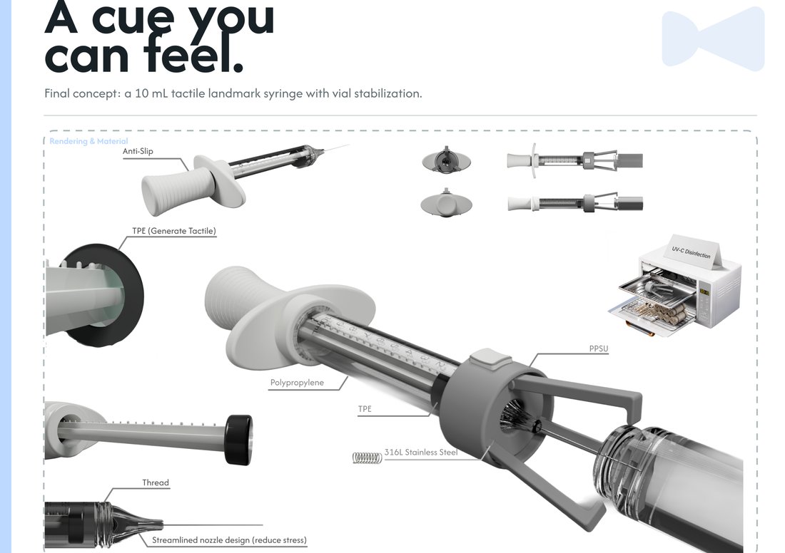 Dose Dock Syringe — product design
